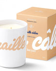 Kerzon Fragranced Candle Maille Caline (Violet & Cotton) (6.5 oz) with box