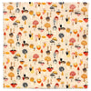 Goldilocks Goods Beeswax Medium Food Wrap: Mushrooms showing full sheet