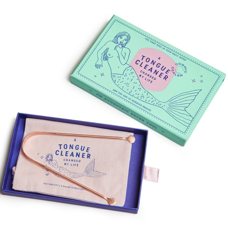 Cosmic Dealer Ayurvedic Copper Tongue Cleaner Beautyhabit