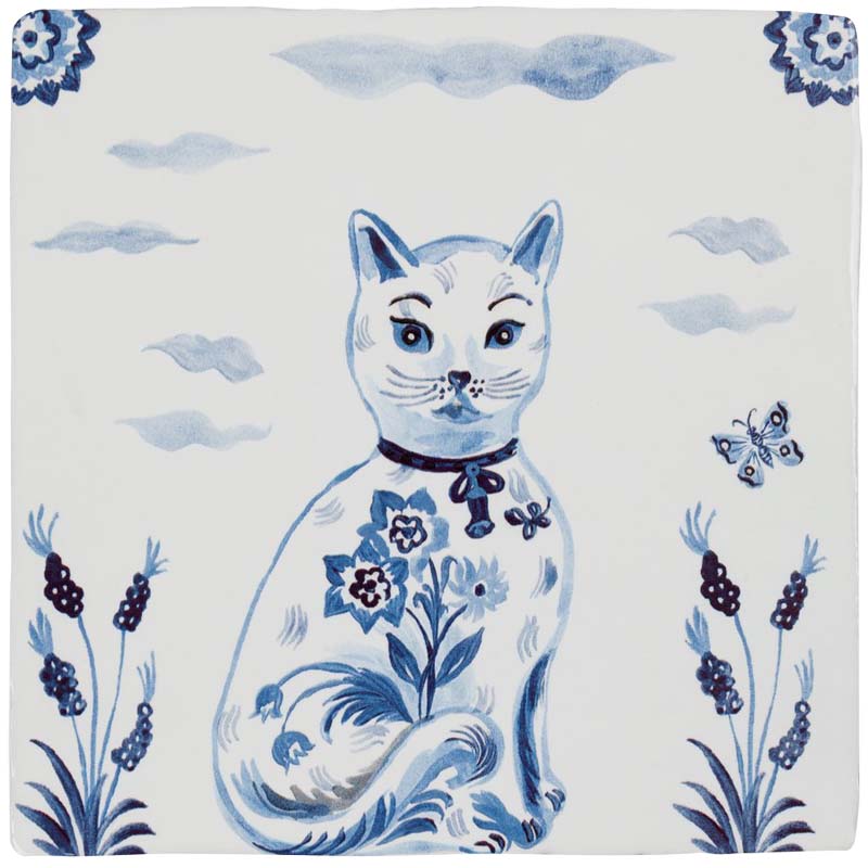 StoryTiles Medium Tile - Nathalie Lete The Cat (1 pc)