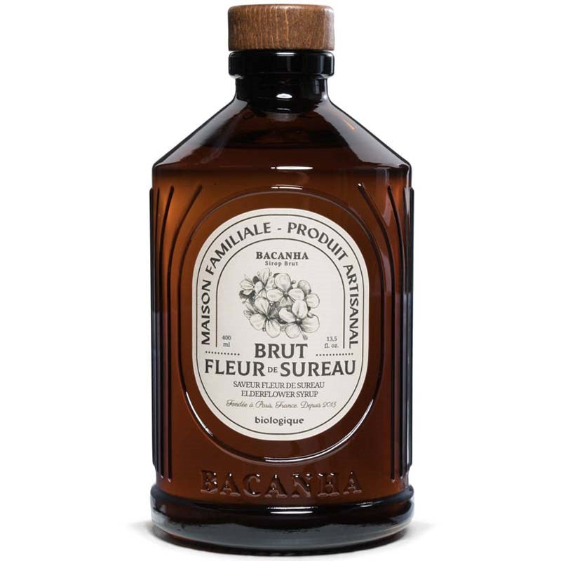 Bacanha Organic Raw Elderflower Syrup 400 ml