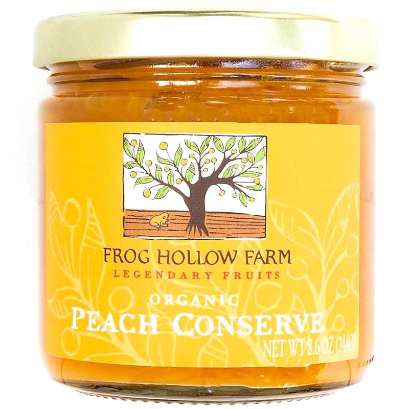 Frog Hollow Farm Organic Peach Conserve 8 oz