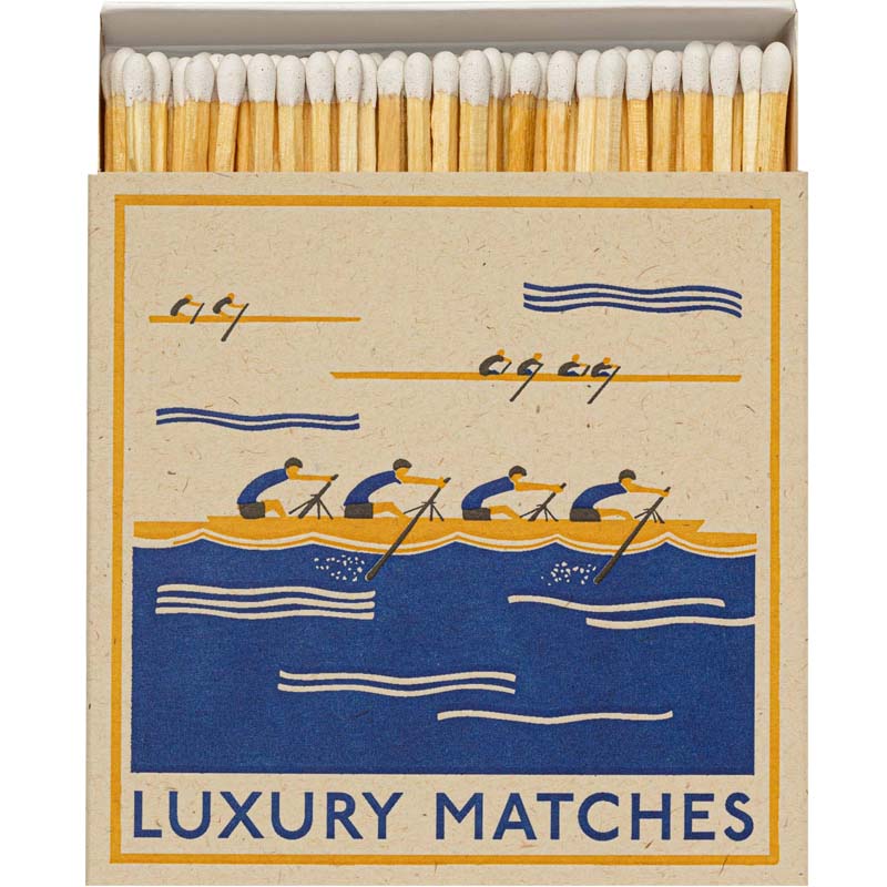 Archivist Rowers Matchbox showing matches