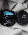 Odacite Le Blue Balm with grey fabric