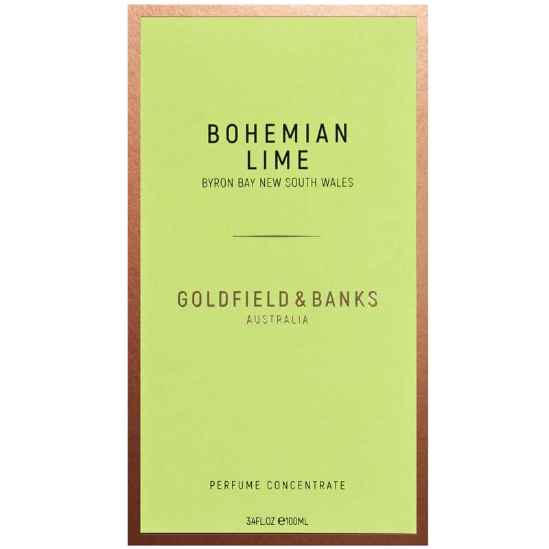 Goldfield & Banks Bohemian Lime Perfume 100 ml box