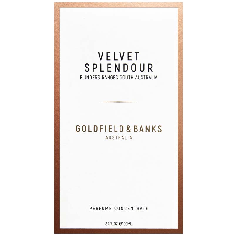 Goldfield &amp; Banks Velvet Splendour Perfume 100 ml box