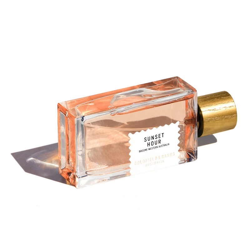 Goldfield &amp; Banks Sunset Hour Perfume showing on its side