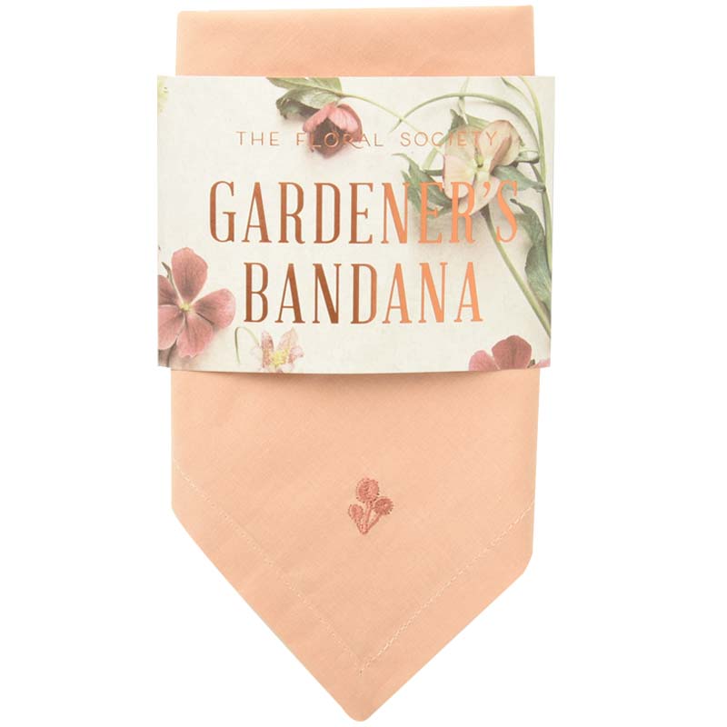 The Floral Society Gardener’s Bandana – Clay
