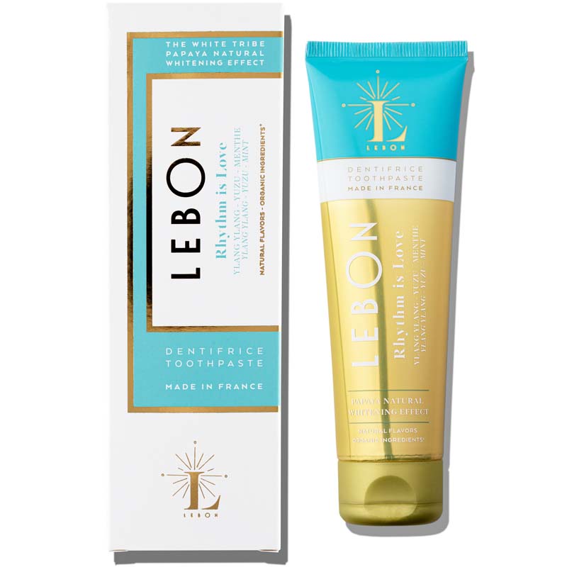 Lebon Rhythm is Love – Ylang Ylang + Yuzu + Mint Organic Toothpaste (75 ml) with box