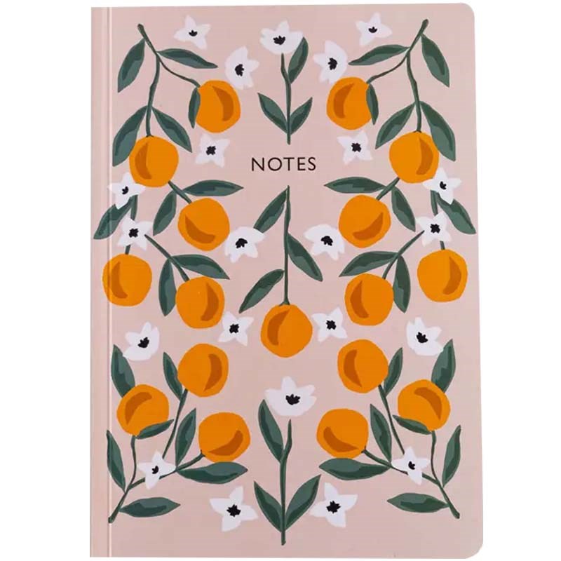 Mimi &amp; August Orange Trees Notebook (1 pc)