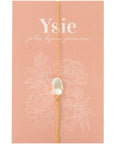 YSIE Adult Golden Camille Bracelet – White Cat (1 pc)