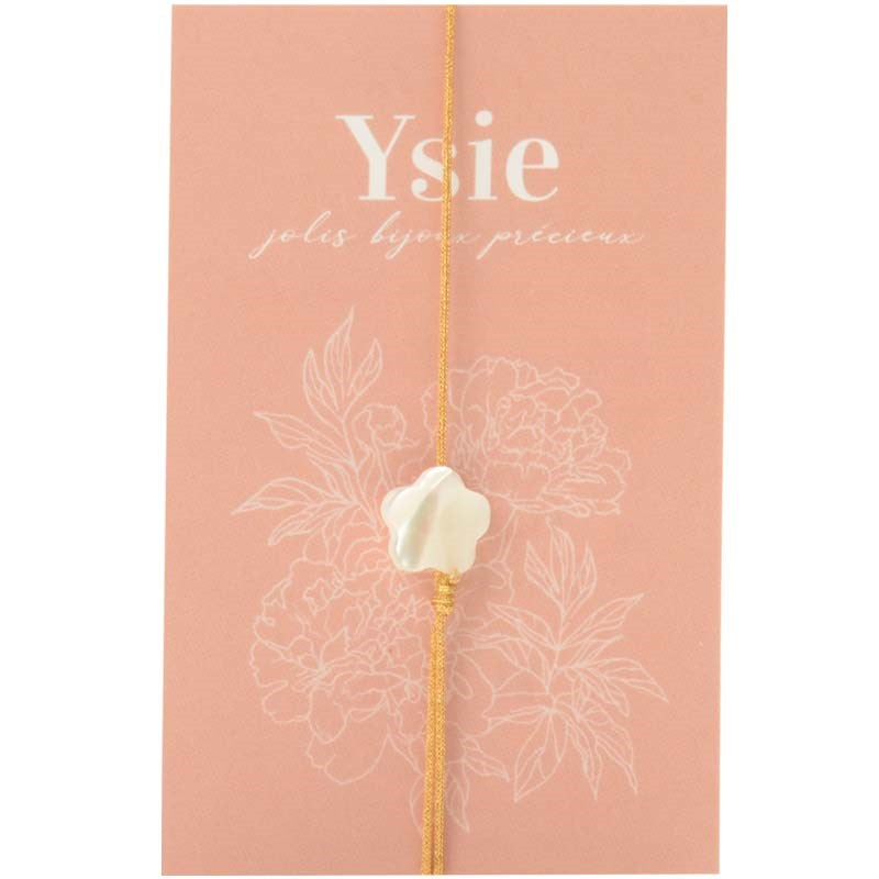 YSIE Golden Camille Bracelet – Flower