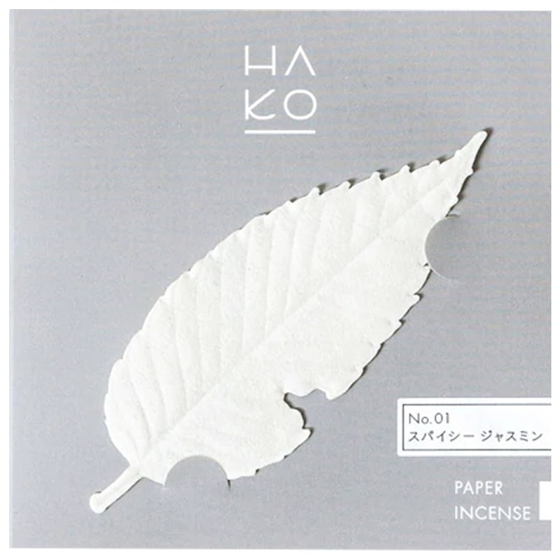 Morihata HA KO Paper Incense – No. 01 Spicy Jasmine (1 pc)