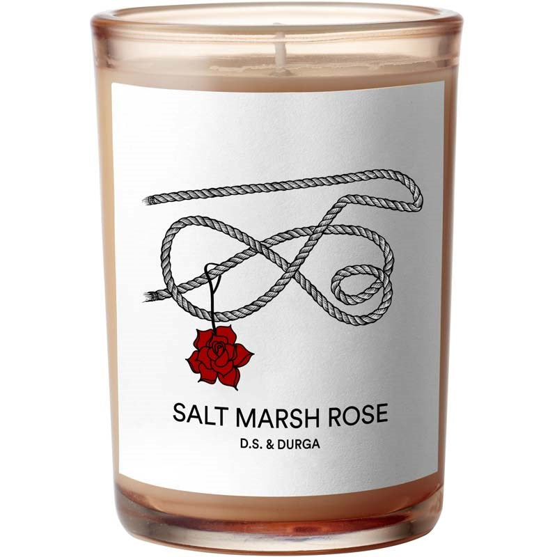 D.S. &amp; Durga Salt Marsh Rose Candle 7 oz