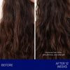 Augustinus Bader The Leave In Hair Treatment showing before and after use