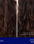 Augustinus Bader The Leave In Hair Treatment showing before and after use