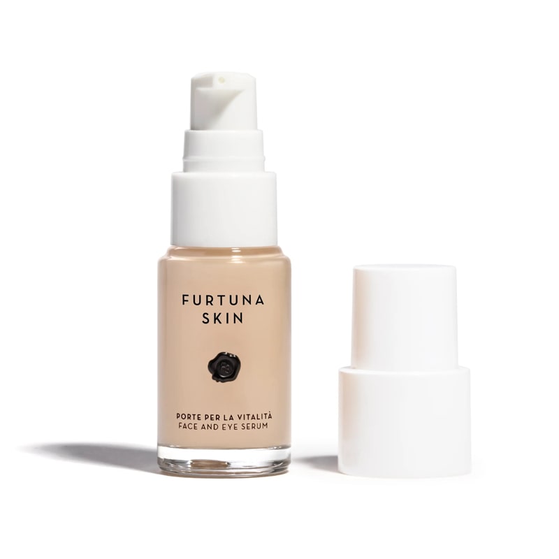 Furtuna Skin Porte Per La Vitalita Face &amp; Eye Serum showing with cap off