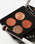 Roen Beauty Eyes On Me Eyeshadow Palette showing all four colors