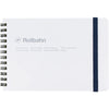 Rollbahn Large Horizontal Spiral Notebook - White