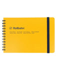 Delfonics Rollbahn Medium Horizontal Spiral Notebook – Yellow (1 pc)