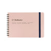 Rollbahn Medium Horizontal Spiral Notebook - Light Pink
