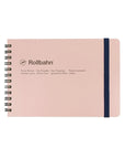 Delfonics Rollbahn Medium Horizontal Spiral Notebook – Light Pink (1 pc)