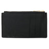 Delfonics Quitterie Zip Card Case – Black - Closeup of product
