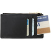 Delfonics Quitterie Zip Card Case – Black - Product displayed showing card holders