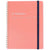 Rollbahn Clear Large Spiral Notebook – Clear Pink