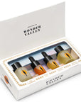 Wonder Valley Little Wonders Set showing 4 different bottles with box opened