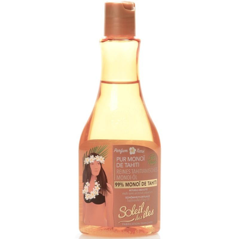 Soleil des isles 99% Pure Monoi De Tahiti - Tiare Perfume (150 ml) 