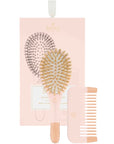 Bachca Baby Kit Hairbrush and Comb – Pink (2 pc)