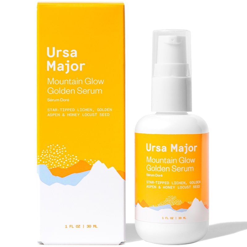 Ursa Major Mountain Glow Golden Serum (1 oz) with box