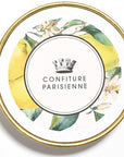 Confiture Parisienne Lemon Peppermint X Parc Des Buttes Chaumont showing lid 