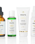 Philip B. 4 Step Treatment Discovery Kit showing products lined up 