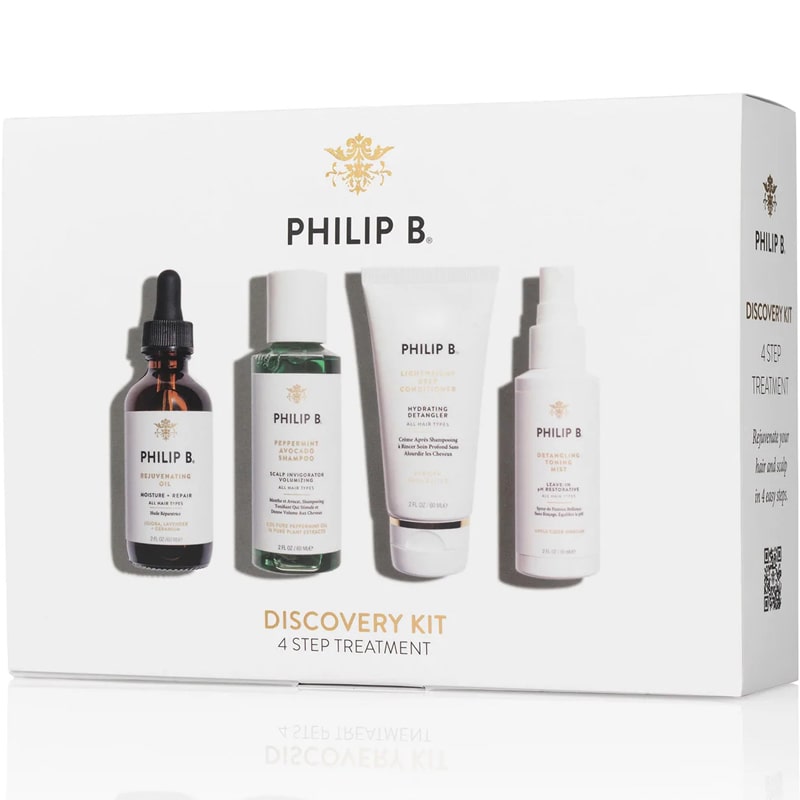 Philip B. 4 Step Treatment Discovery Kit showing packaging
