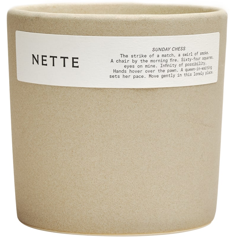NETTE Sunday Chess Scented Candle (11 oz)