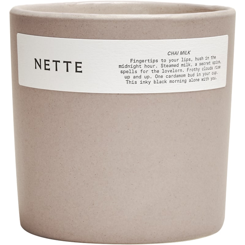 NETTE Chai Milk Scented Candle