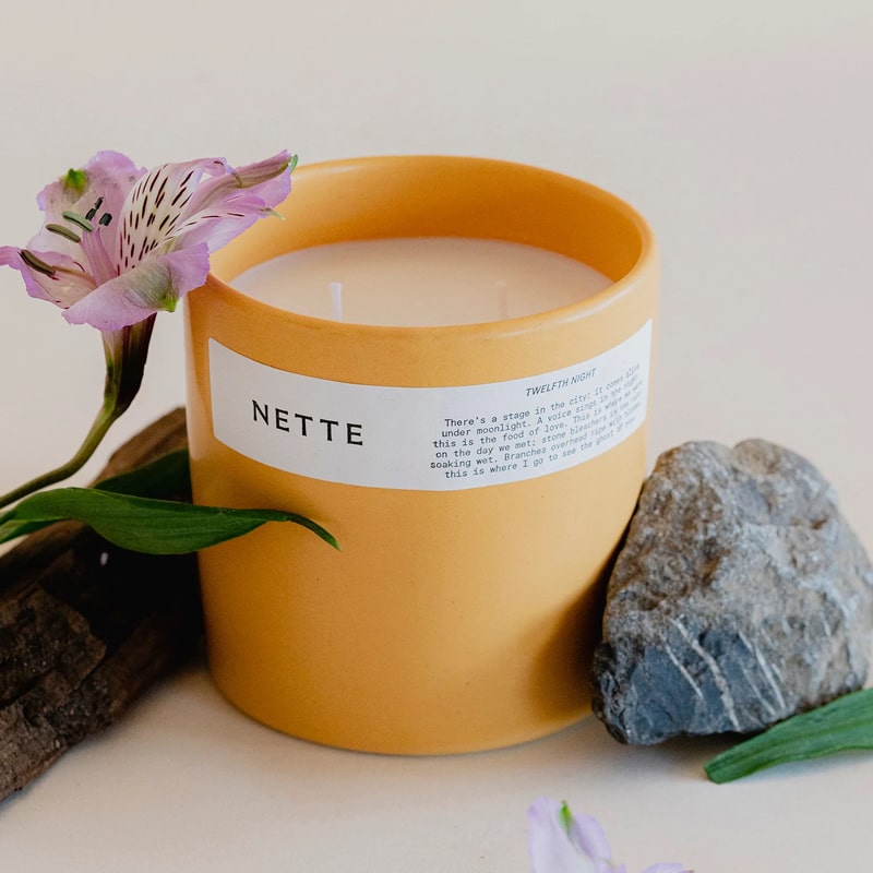 NETTE Twelfth Night Scented Candle beauty shot