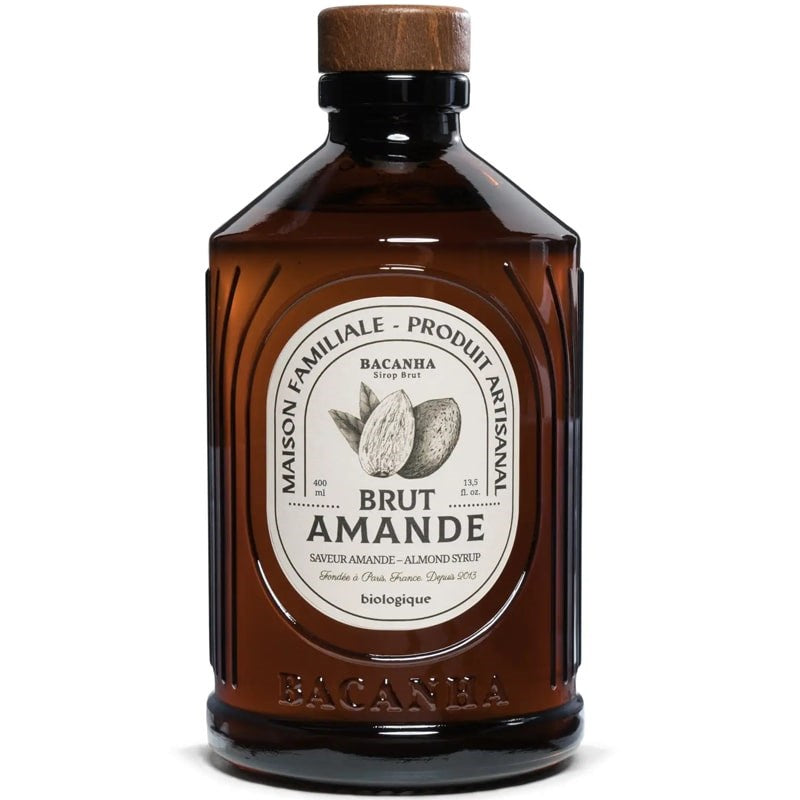 Bacanha Organic Raw Almond Syrup (400 ml) 