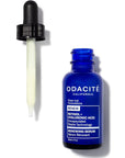 Odacite Retinol + Hyaluronic Acid Renewing Serum showing dropper outside of bottle