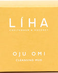 Liha Beauty Oju Omi Cleansing Mud showing yellow packaging