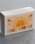 Marvling Bros Ltd Hello Sunshine Mindfulness Gift In A Matchbox box