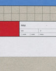 Papier Tigre A5 Notebook - Module - showing close-up of Title area