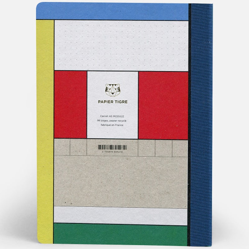 Papier Tigre A5 Notebook - Module - back of notebook