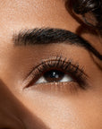 Augustinus Bader The Eyebrow and Lash Enhancing Serum showing model's eye lashes and brow