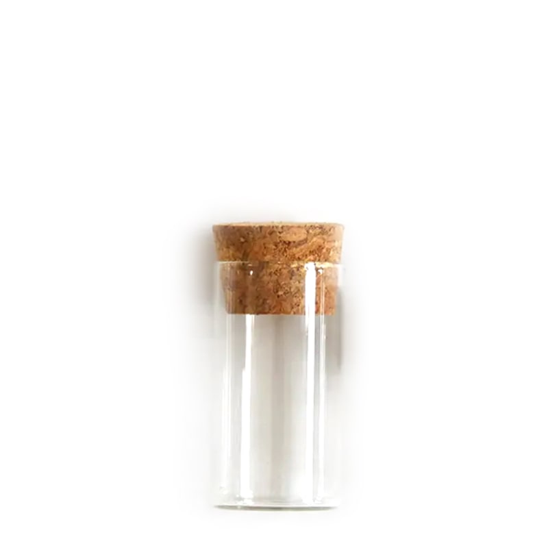 June & December Medium Specimen Bottles with Cork (16 pcs)