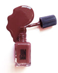 JINsoon Nail Lacquer – Fire Clay - Product shown with cap off