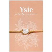 YSIE Golden Camille Bracelet Child – White Cat