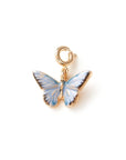 Fable England Enamel Blue Butterfly Charm